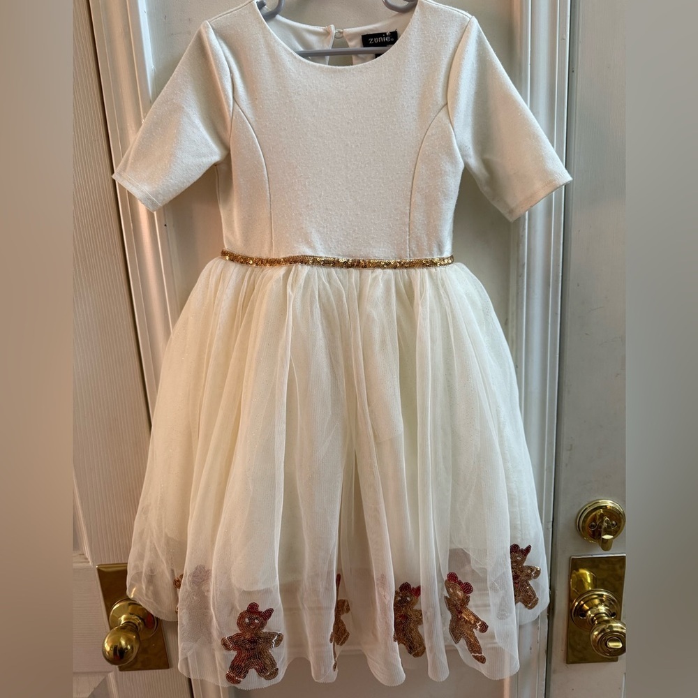Zunie Tutu Gingerbread Man Dress